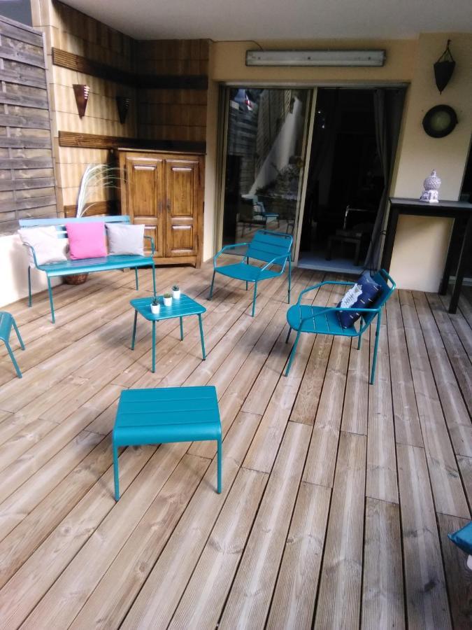 Nice- Gairaut - Jardin Prive- Grand F1 Lumineux-Piscine Collective Zewnętrze zdjęcie