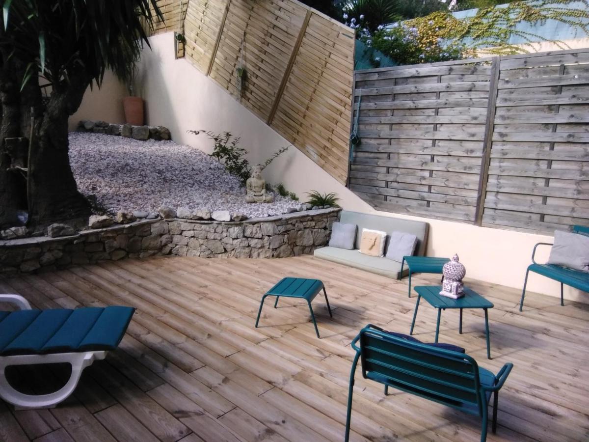 Nice- Gairaut - Jardin Prive- Grand F1 Lumineux-Piscine Collective Zewnętrze zdjęcie