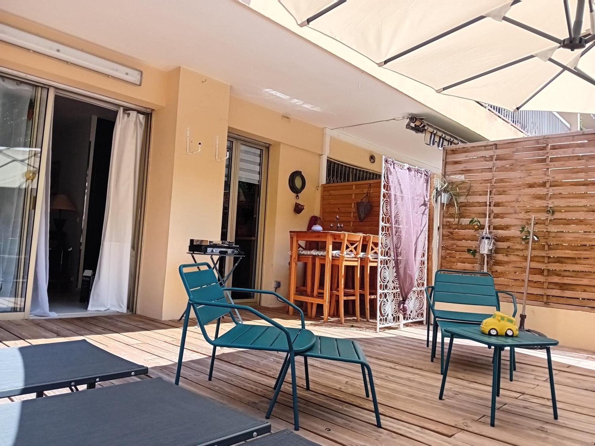 Nice- Gairaut - Jardin Prive- Grand F1 Lumineux-Piscine Collective Zewnętrze zdjęcie