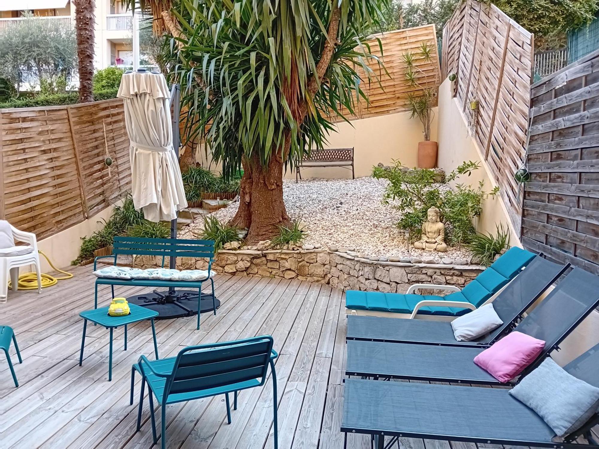 Nice- Gairaut - Jardin Prive- Grand F1 Lumineux-Piscine Collective Zewnętrze zdjęcie